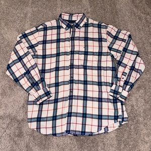 IZOD flannel button down shirt